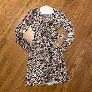 BCBG wrap dress - small